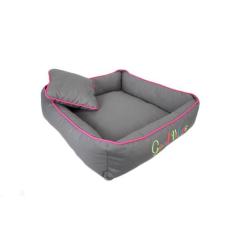 Cama Good Vibes para Cachorro e Gato Pet - Bichinho Chic, Rosa, M