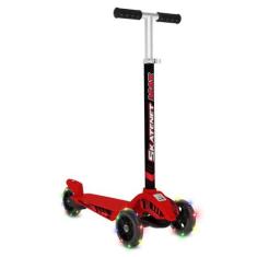 Patinete Skatenet Max Red Led 1538 - BANDEIRANTE