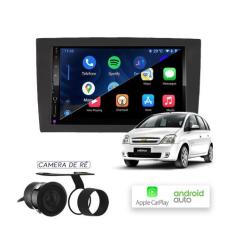 Multimídia MP10 CarPlay e Android Auto Meriva 2002 a 2012 - First Opti