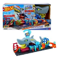 Pista Hot Wheels City Lava Rápido Mega Tubarão - Mattel