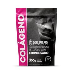 Colágeno Hidrolisado 500g - 100% Puro Importado - Soldiers Nutrition