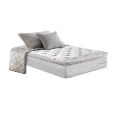 Colchão Solteiro Molas Ensacadas Confort Snow 88x188 D26 Pillow Top Cama Inbox