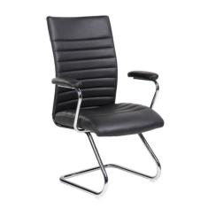 Cadeira Interlocutor Pelegrin Em Couro Pu PEL-9023V