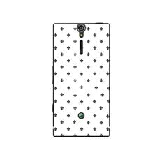 Capa Adesivo Skin176 Verso Para Sony Xperia Sl 2012