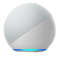 Smart Speaker Amazon com Alexa Echo 4 Geração Branco - Branco