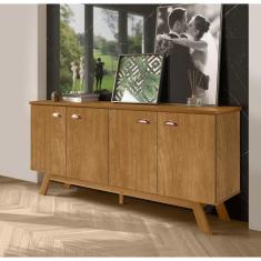 Buffet 4 Portas Atlanta III Tebarrot Marrom