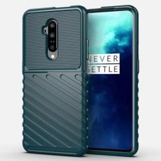 Capas para OnePlus 7T Pro.Caso básico,Botão de pressão flexível / 360 ° Proteção completa,Sensação arenácea