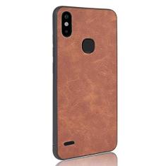 Capa adequada para Infinix Smart 3 Capa de celular Rugged Shield 360° Proteja seu telefone capa de couro vintage para Infinix Smart 3