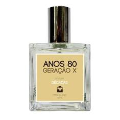 Perfume Masculino Anos 80 - Geração X 100Ml - Essência Do Brasil
