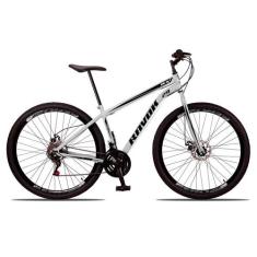 Bicicleta Aro 29 Freio a Disco Traseiro Shimano Aço 21 Velocidades - R