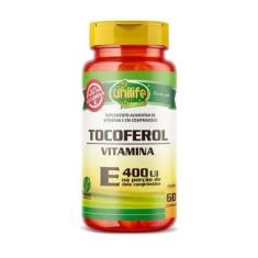Vitamina E Tocoferol 60 Cápsulas 1000mg 400 Ui-  Unilife