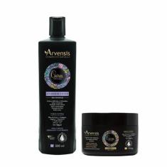 Ativador de Cachos Ondulados 500g + Geleia Suave Fixação 250g - Arvens