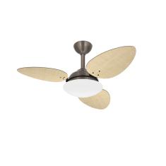 Ventilador De Teto Potente Pétalo 3 Pás Palha Ventax 220V