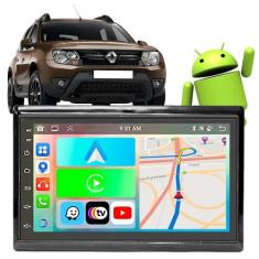 Kit Multimidia Android 9 Polegadas Duster Oroch 2014 A 2019 CarPlay Câ