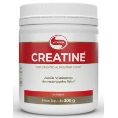 Creatine Monohidratada Pote Creatina Vitafor 300g, Sem sabor, Pote 300