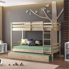 Treliche Teen Play em Madeira Maciça Casatema Marroml