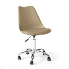 Cadeira Eiffel Office Base Giratória - Nude