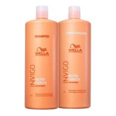 Kit Duo Shampoo E Condicionador Invigo Nutri- Enrich 1l - WELLA