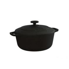 Panela Mini Ferro Alça Ferro com Tampa Porção Petisco 12cm - Libaneza