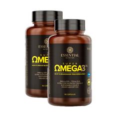 Kit 2X: Super Ômega 3 TG Essential Nutrition 90 Cápsulas