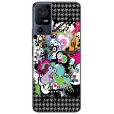 Capa Adesivo Skin022 Verso Para TCL 40 SE 2023 (T610E) - KawaSkin