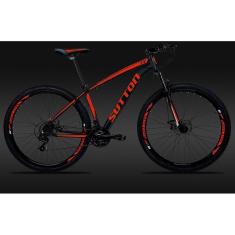 Bicicleta Aro 29 Sutton New 21v Câmbios Shimano Freio a Disco Hidráulcio Suspensão com trava e regulagem