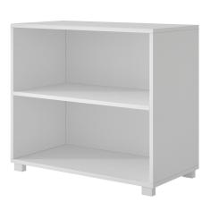 Balcão Multiuso Baixo 1 Prateleira Bmu 63 Branco Brv Móveis