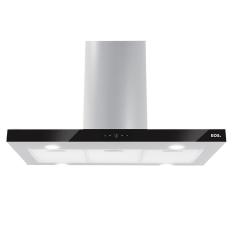 Coifa e Depurador de Ilha EOS 90 cm ECO90ITD Digital Touch Inox 110V