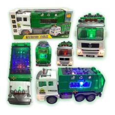 Caminhão Coletor de Lixo com Luz e Som - Toy Wheels