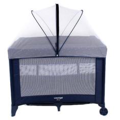 Berço Cercado Portátil para Bebê Sleep até 18kgs Azul Voyage