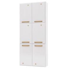 Paneleiro Duplo De Aço 6 Portas Telasul Diamante Branco