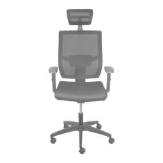 Cadeira de Escritório Presidente Atenas Alta Preto