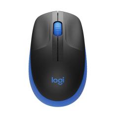 Mouse sem fio m-190 azul  logitech