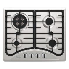 Cooktop A Gás 4 Bocas Inox Semiprofissional 58x51cm - Oster