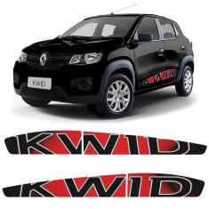 Kit Faixa Renault Kwid Adesivo Lateral Portas Decorativo - SPORTINOX, 