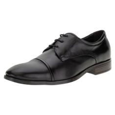 Sapato masculino medison smart comfort democrata - 255106, Preto 01, 4