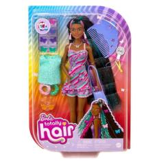 Boneca Barbie Totally Hair Negra Borboleta - MATTEL, Colorido