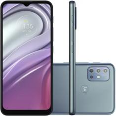 Smartphone Moto G20 4G, Tela De 6,5", 64GB, Câmera Quádrupla De 48mp + 8mp + 2mp + 2mp, Azul - Xt2128-4