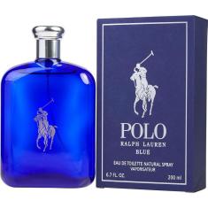 Perfume Masculino Polo Blue Ralph Lauren Eau De Toilette Spray 200 Ml