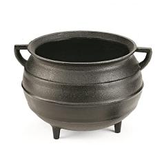 Caldeirão Ferro Tradição Tripé 10 Litros S/Tampa - Panela Mineira