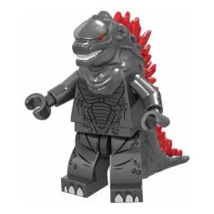 Boneco Blocos De Montar Ash Godzilla