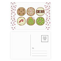 Árvore de Natal Círculo Ilustração Verde Natal Flor Celebração Cartão Postal Cartão Cartão Bênção