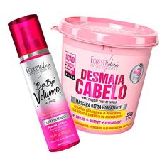 Forever Liss Máscara Desmaia Cabelo 350g + Bye Bye Volume