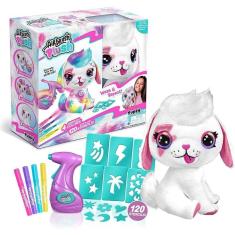 F0110-4 Fun  Pelucia Cachorrinho Puppy Para Pintar Airbrush