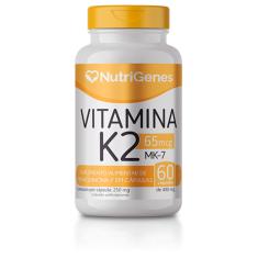 VITAMINA K2 - MK-7 - NUTRIGENES - 60 CáPSULAS 