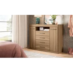 Cômoda Demóbile Recife com 2 Portas e 4 Gavetas – Amendola