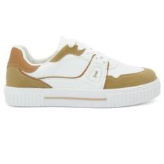 Tênis Vizzano 1307.208 Salto Flatform Baixo Lançamento Feminino-Feminino