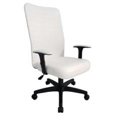 Cadeira Presidente para Escritório Linha Calábria Branco - Design Offi