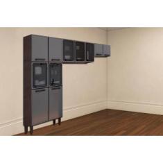 Cozinha Modulada Bertolini Estilo 3 Peças (2 Armários + 1 Paneleiro) C