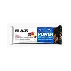 Power Protein Bar (41g) - Sabor: Frutas Vermelhas - Max Titanium